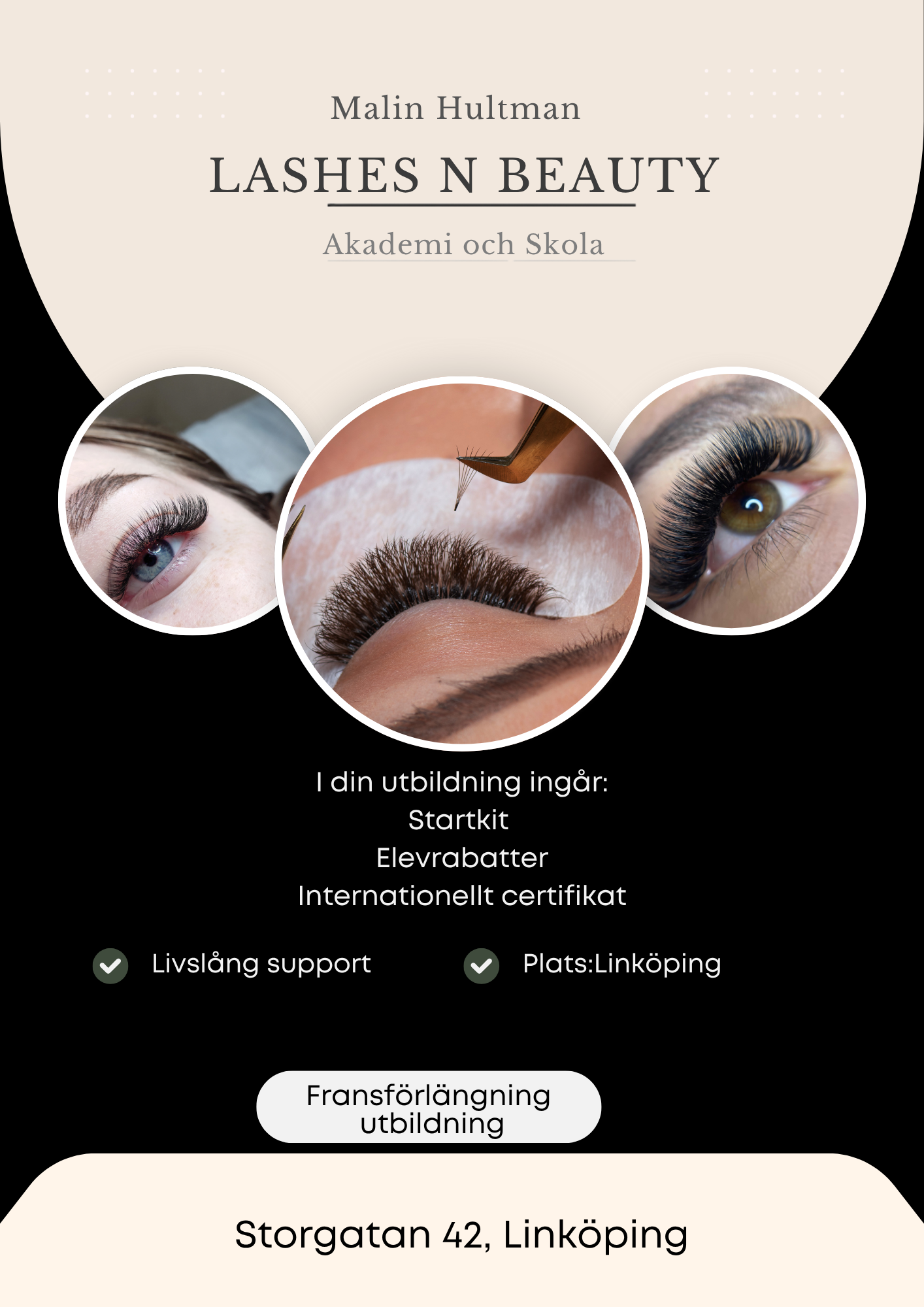 Grundutbildning Fransförlängning