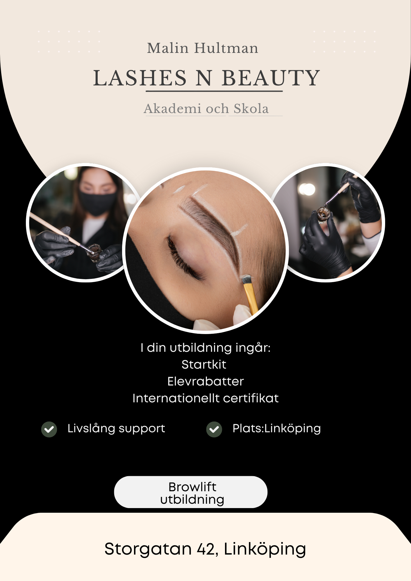 Grundutbildning Browlift